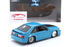 Ford Mustang GT 1989 Fast X (Fast & Furious 10) blau 1:24 Jada Toys