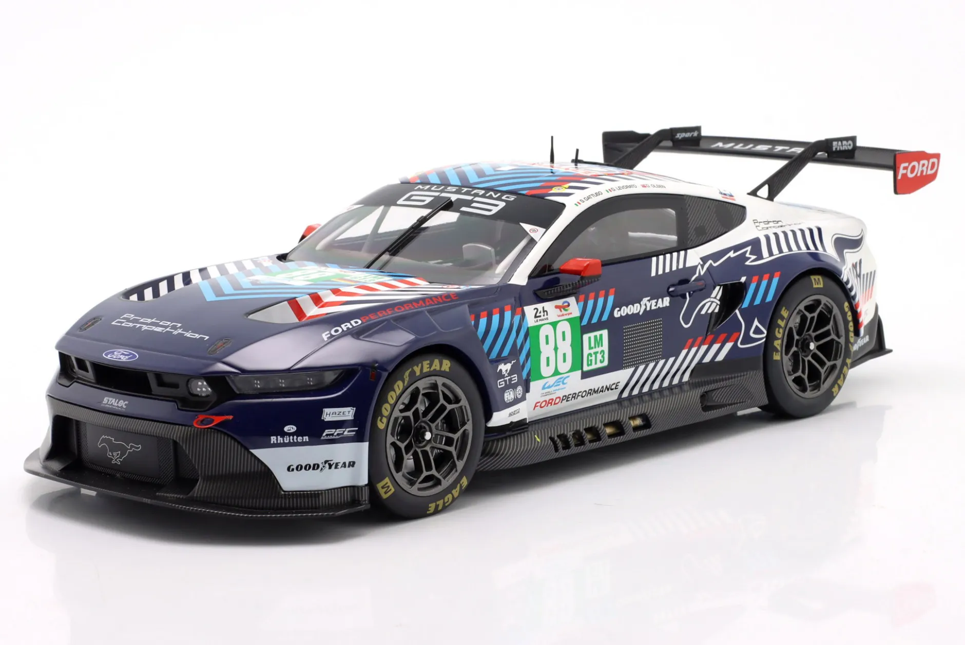 Ford Mustang GT3 #88 24h LeMans 2025 Proton Competition 1:18 Ixo