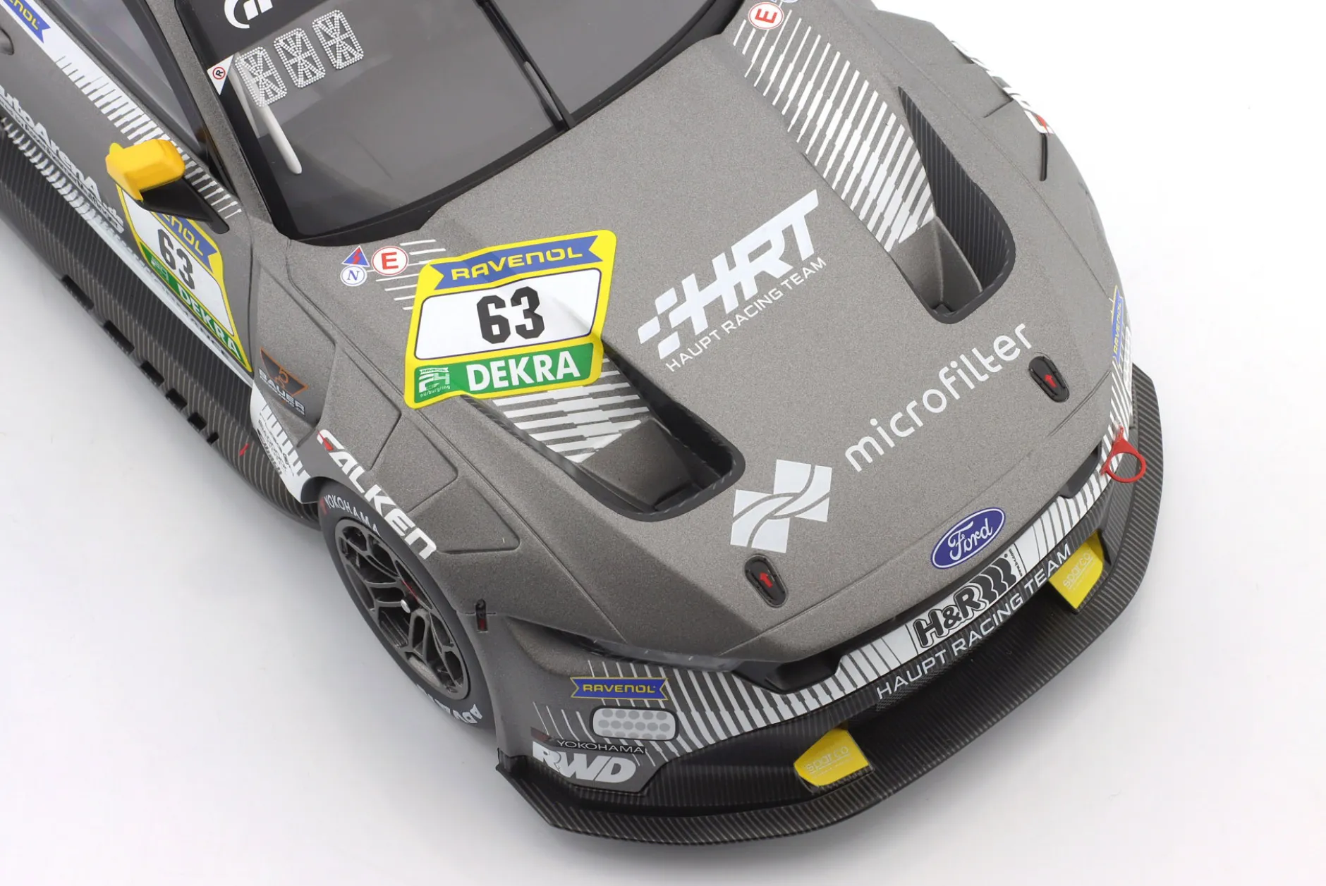 Ford Mustang GT3 #63 24h Nürburgring 2025 HRT Ford Performance 1:18 Ixo