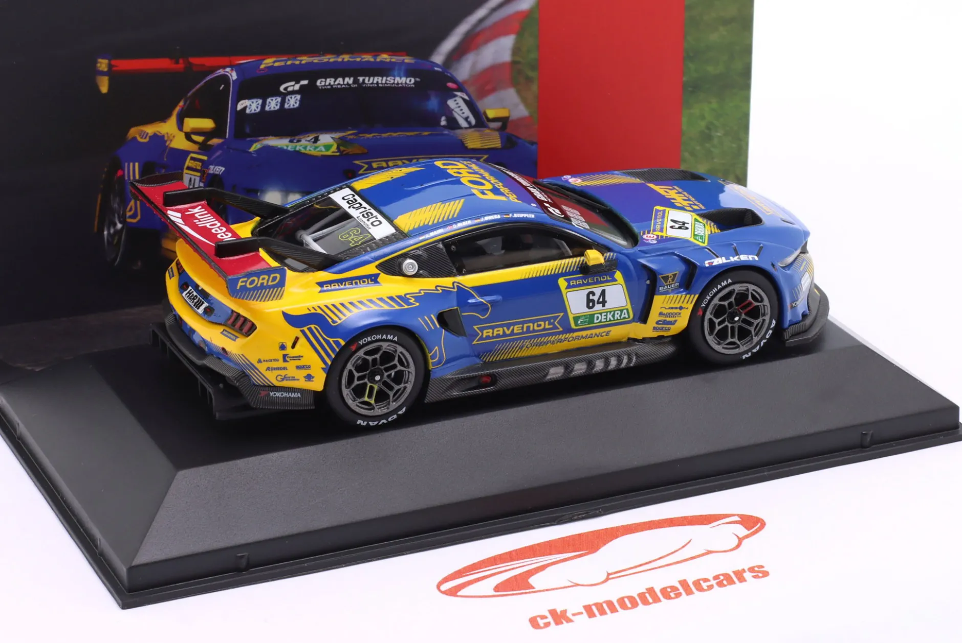 Ford Mustang GT3 #64 24h Nürburgring 2025 HRT Ford Performance 1:43 Ixo