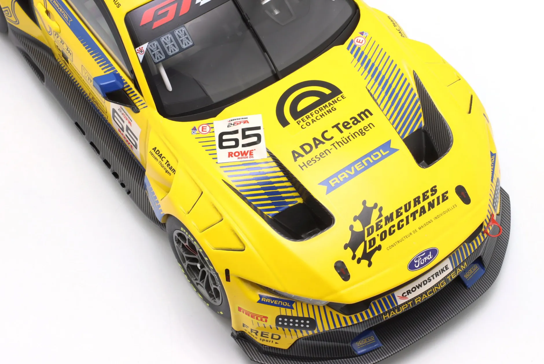Ford Mustang GT3 #65 24h Spa 2025 HRT Ford Performance 1:18 Ixo