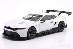 Ford Mustang GT3 Racing Spec Plain Body Version 2024 weiß 1:18 Ixo