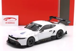 Ford Mustang GT3 Racing Spec Plain Body Version 2024 weiß 1:18 Ixo