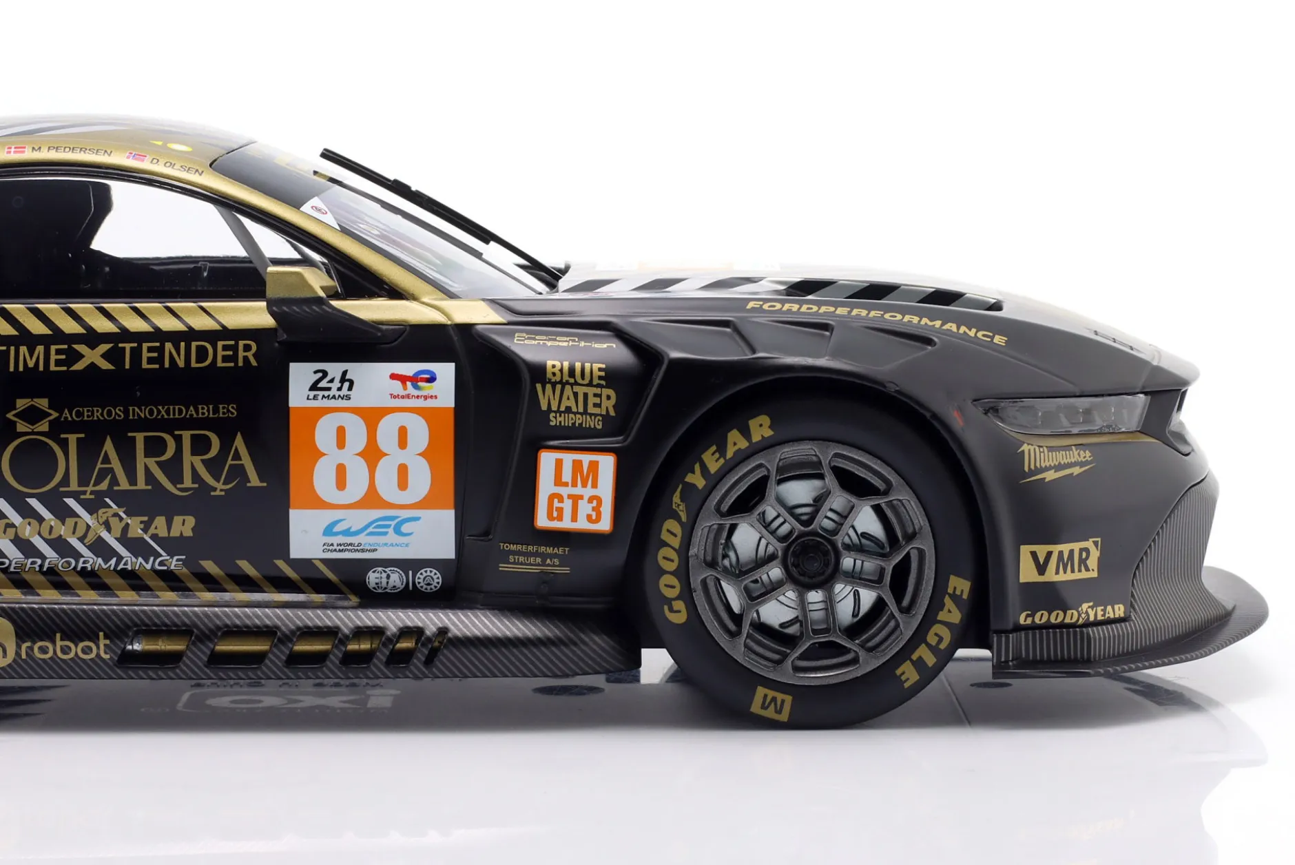 Ford Mustang GT3 #88 3rd LMGT3 24h LeMans 2024 Proton Competition 1:18 Ixo