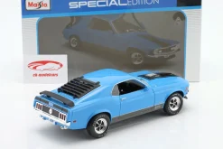 Ford Mustang Mach 1 Baujahr 1970 blau 1:18 Maisto