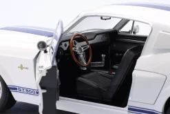 Ford Mustang Shelby GT500 Baujahr 1967 weiß / blau 1:12 KK-Scale