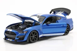 Ford Mustang Shelby GT500 Baujahr 2020 blau 1:18 Maisto