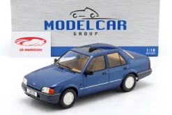 Ford Orion MK II Baujahr 1986 blau metallic 1:18 ModelCar Group