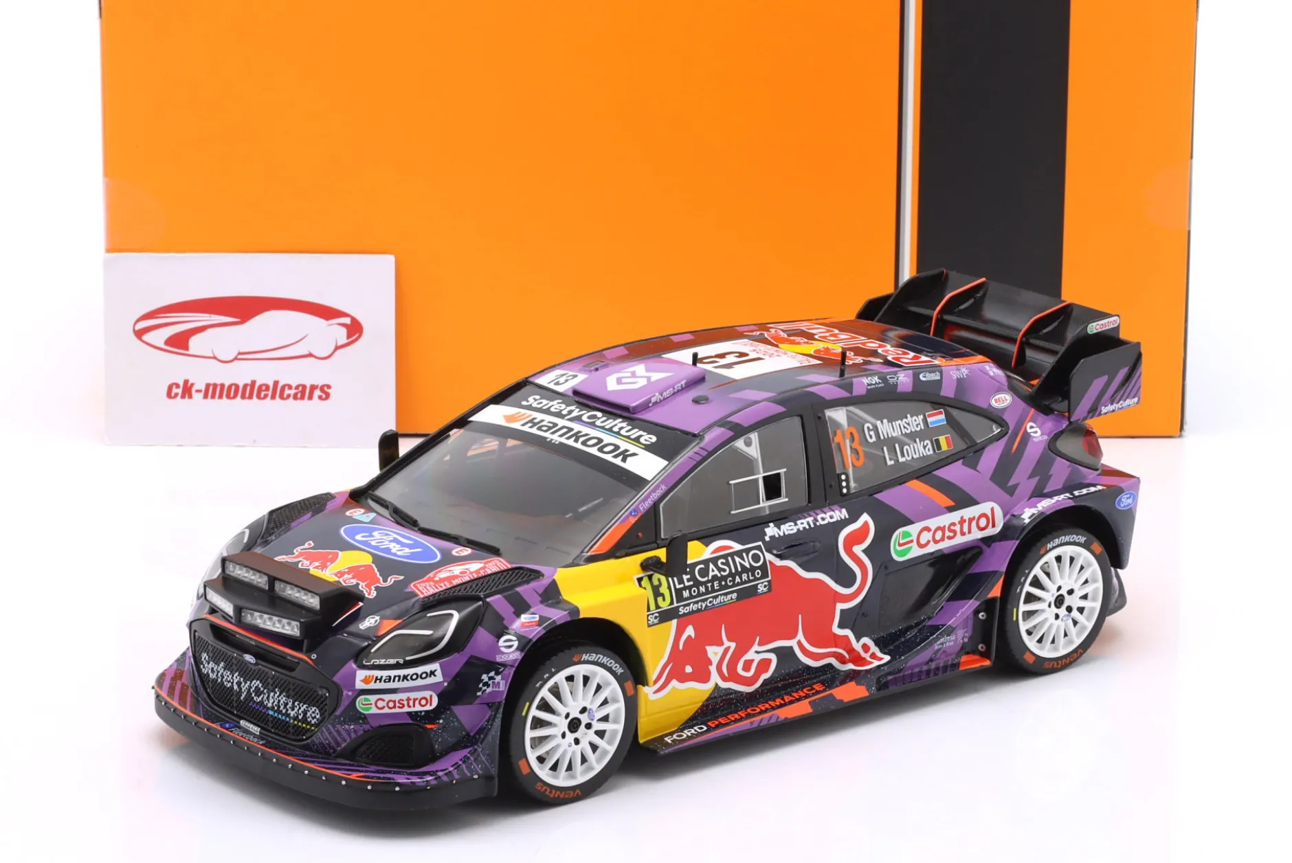 Ford Puma Rally1 #13 Rallye Monte Carlo 2025 Munster, Louka 1:18 Ixo