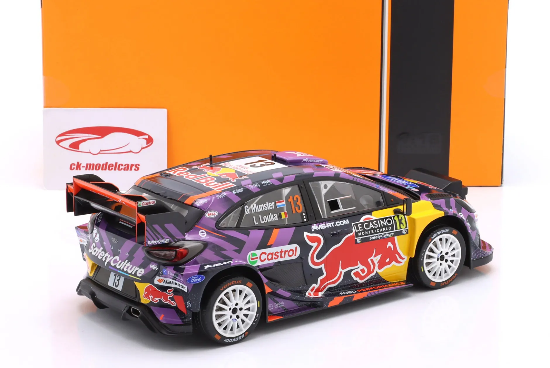 Ford Puma Rally1 #13 Rallye Monte Carlo 2025 Munster, Louka 1:18 Ixo