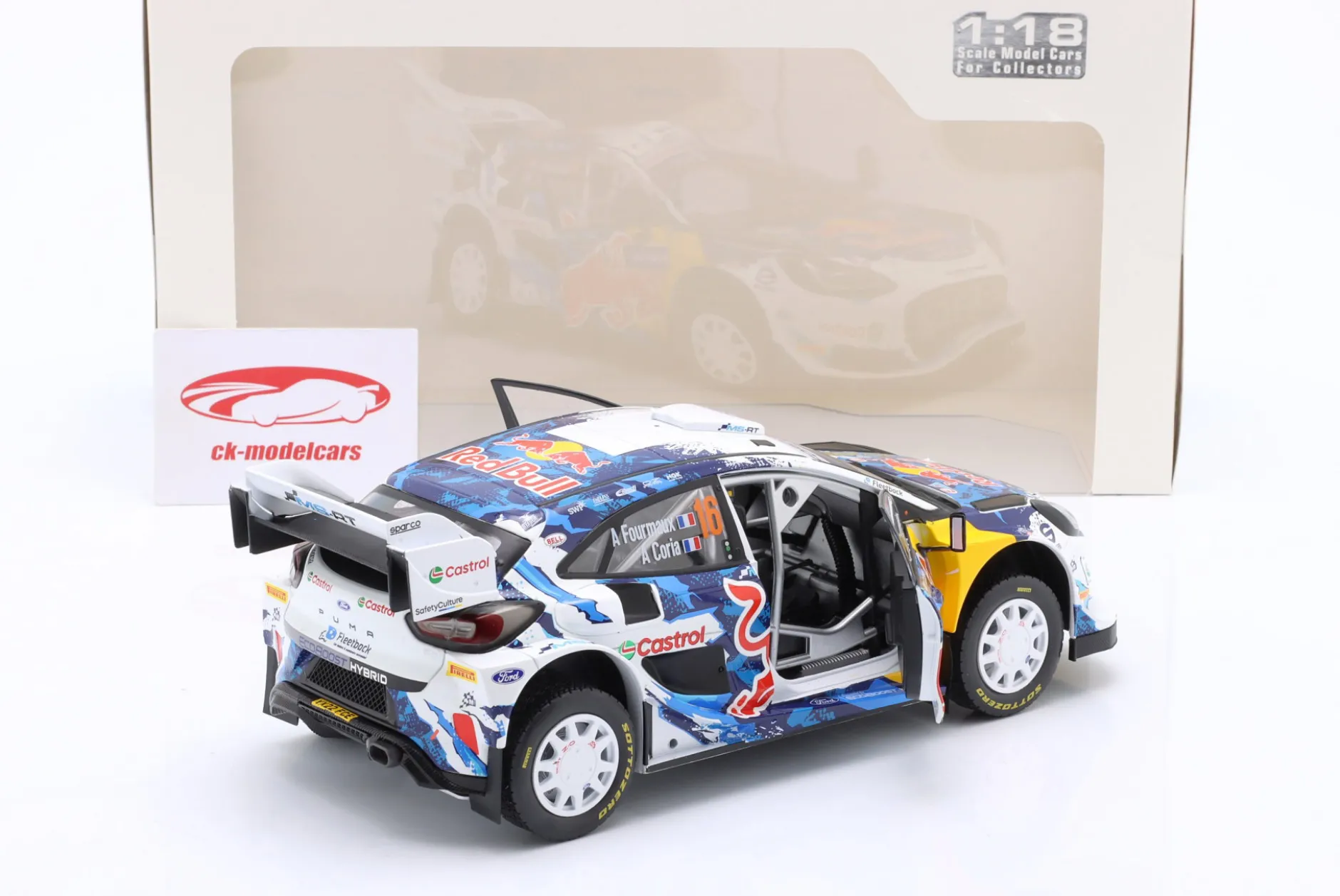 Ford Puma Rally1 #16 3rd Rallye Schweden 2024 Fourmaux, Coria 1:18 Solido