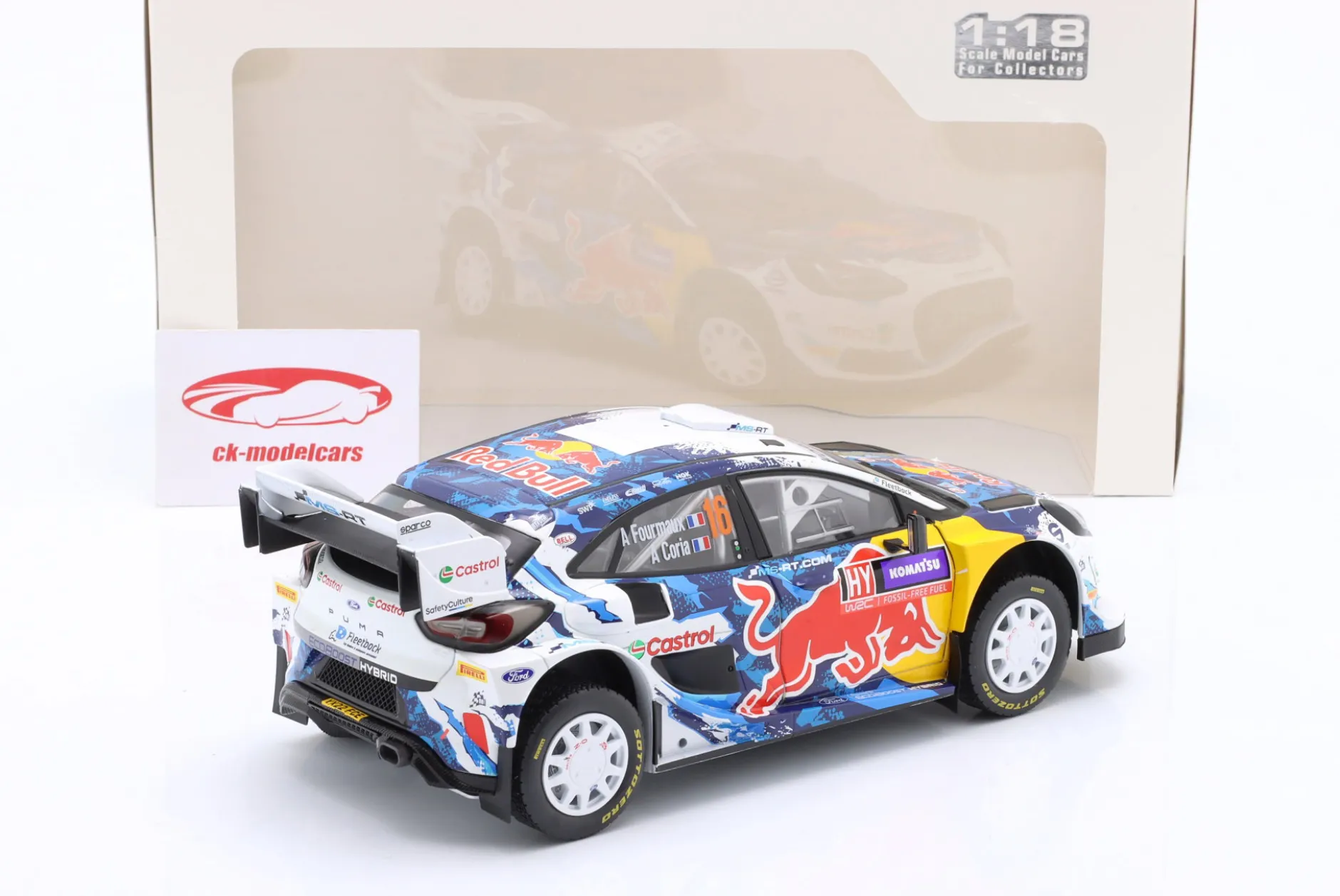 Ford Puma Rally1 #16 3rd Rallye Schweden 2024 Fourmaux, Coria 1:18 Solido