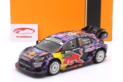 Ford Puma Rally1 #55 7th Rallye Monte Carlo 2025 McErlean, Treacy 1:18 Ixo