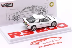 Ford RS200 Baujahr 1986-1989 weiß 1:64 Tarmac Works