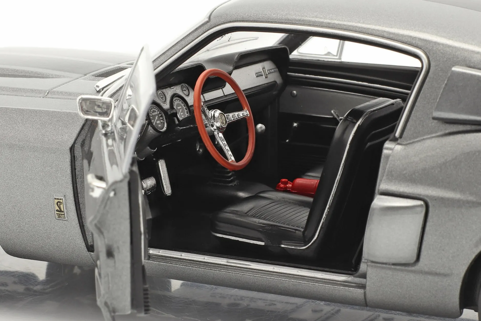 Ford Shelby Mustang GT500 Baujahr 1969 grau 1:18 Solido