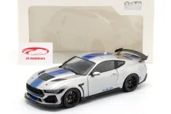 Ford Shelby Mustang Super Snake Baujahr 2025 silbergrau metallic 1:18 Solido