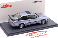 Ford Sierra Cosworth Baujahr 1986 graublau metallic 1:43 Schuco