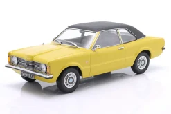 Ford Taunus L Limousine Baujahr 1971 gelb / schwarz 1:18 KK-Scale