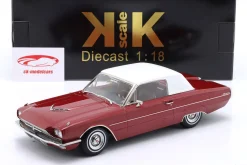Ford Thunderbird Coupe Baujahr 1966 metallic rot / weiß 1:18 KK-Scale