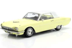 Ford Thunderbird Hardtop Coupe Baujahr 1966 hellgelb / weiß 1:18 KK-Scale