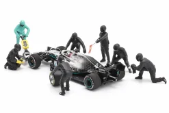 Formel 1 Pit Crew Figuren-Set #1 Team Schwarz 1:43 American Diorama