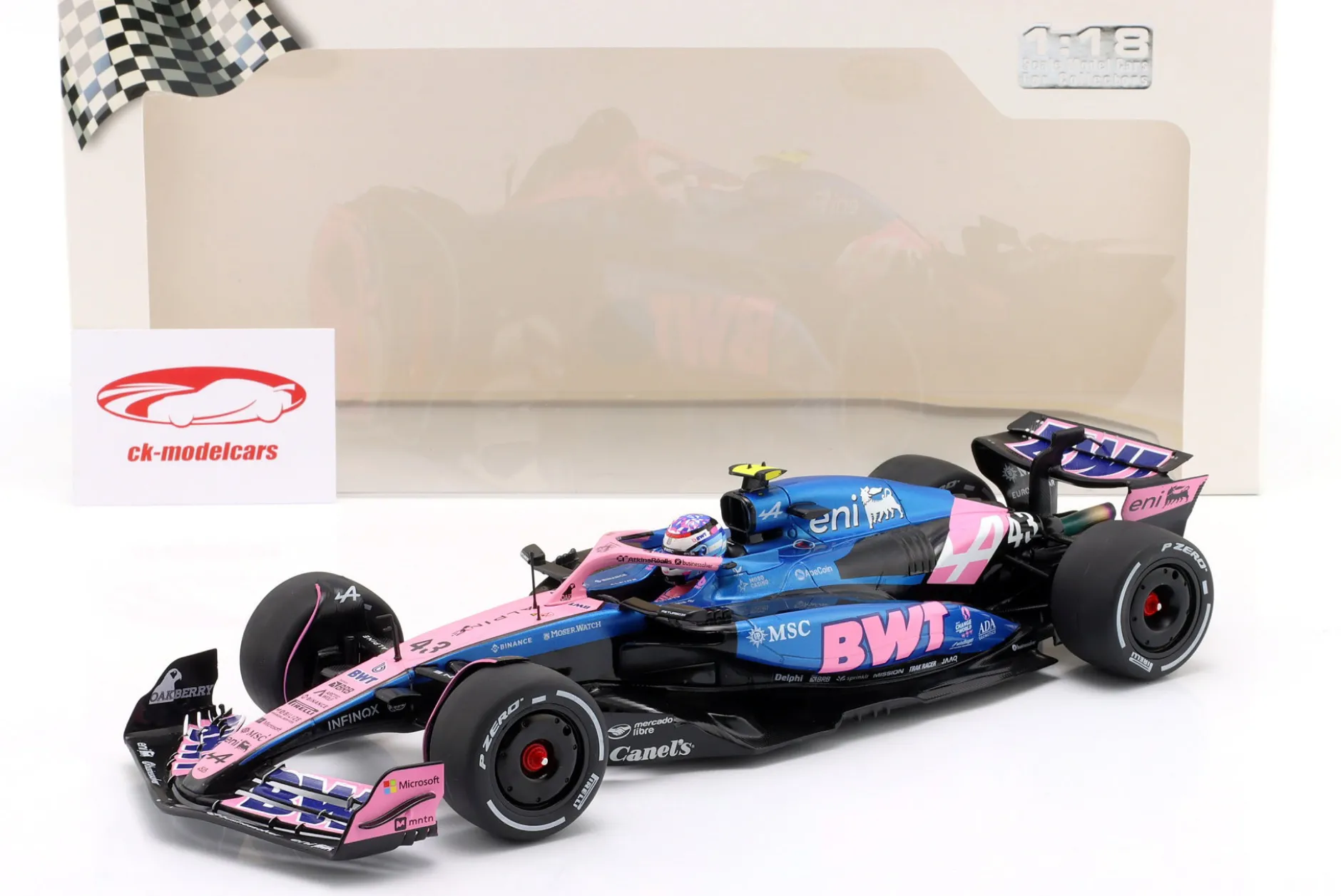 Franco Colapinto Alpine A525 #43 Kanada GP Formel 1 2025 1:18 Solido