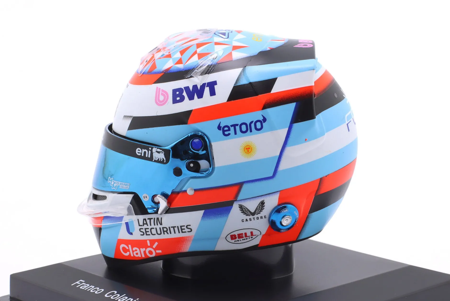Franco Colapinto BWT Alpine F1 Team #43 Formel 1 2026 Helm 1:5 Spark