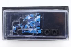 Freightliner Cascadia Sattelzugmaschine 2018 blau / tarnfarben 1:43 Hachette