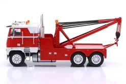 Freightliner FLA Abschleppwagen Baujahr 1987 rot / weiß 1:43 Ixo