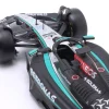 George Russell Mercedes-AMG F1 W15 #63 Formel 1 2024 mit Figur 1:24 Bburago