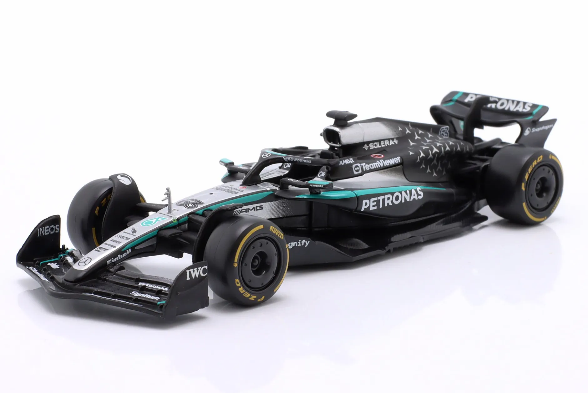 George Russell Mercedes-AMG F1 W16 #63 Formel 1 2025 1:43 Bburago