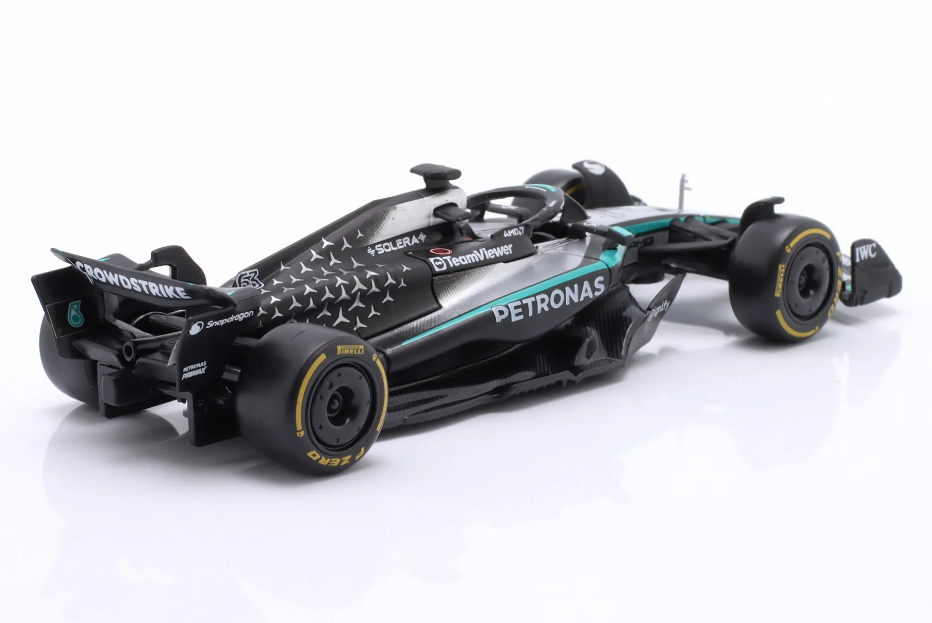 George Russell Mercedes-AMG F1 W16 #63 Formel 1 2025 1:43 Bburago
