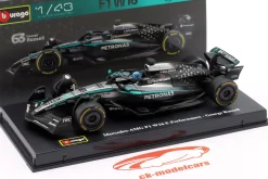 George Russell Mercedes-AMG F1 W16 #63 Formel 1 2025 1:43 Bburago