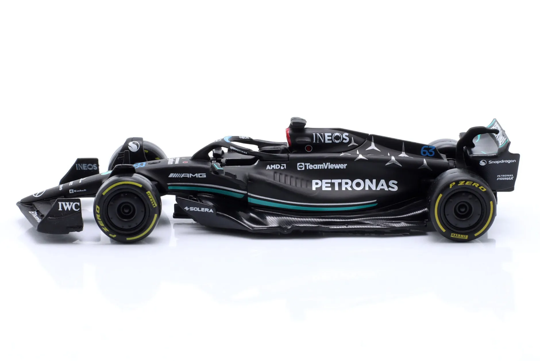 George Russell Mercedes AMG F1 W14 #63 Formel 1 2023 1:43 Bburago