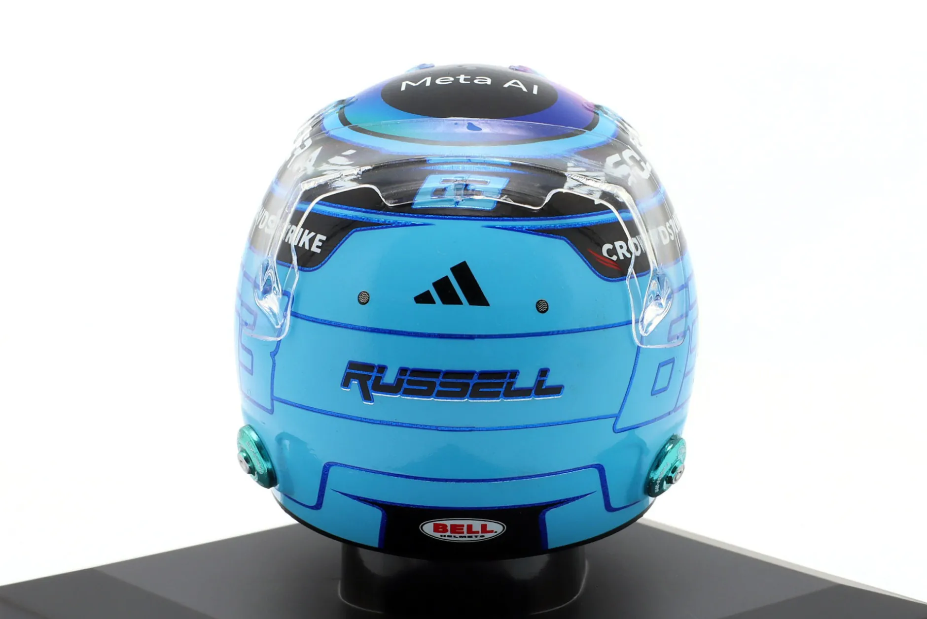 George Russell Mercedes-AMG W17 #63 Formel 1 2026 Helm 1:5 Spark