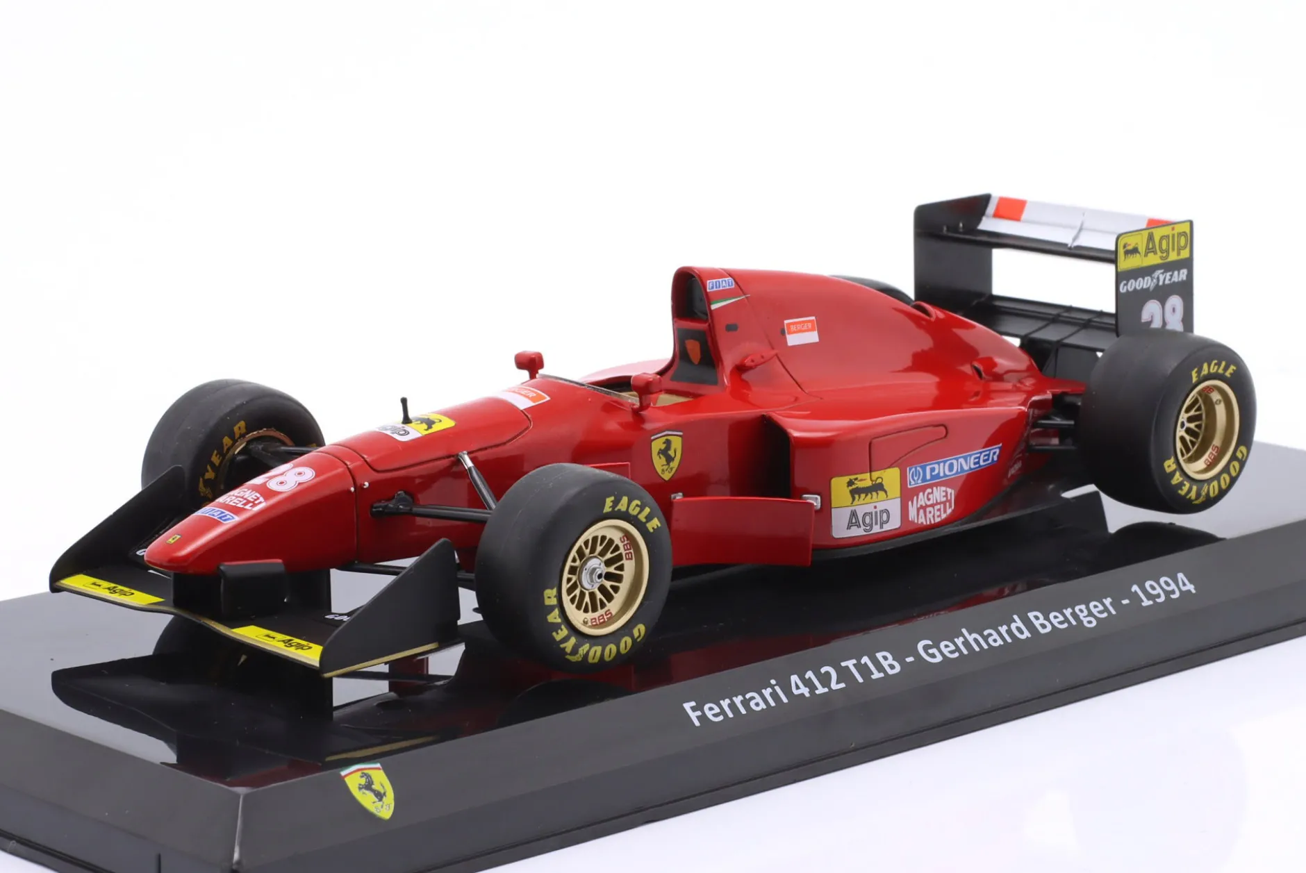 Gerhard Berger Ferrari 412T1/B #28 Formel 1 1994 1:24 Premium Collectibles