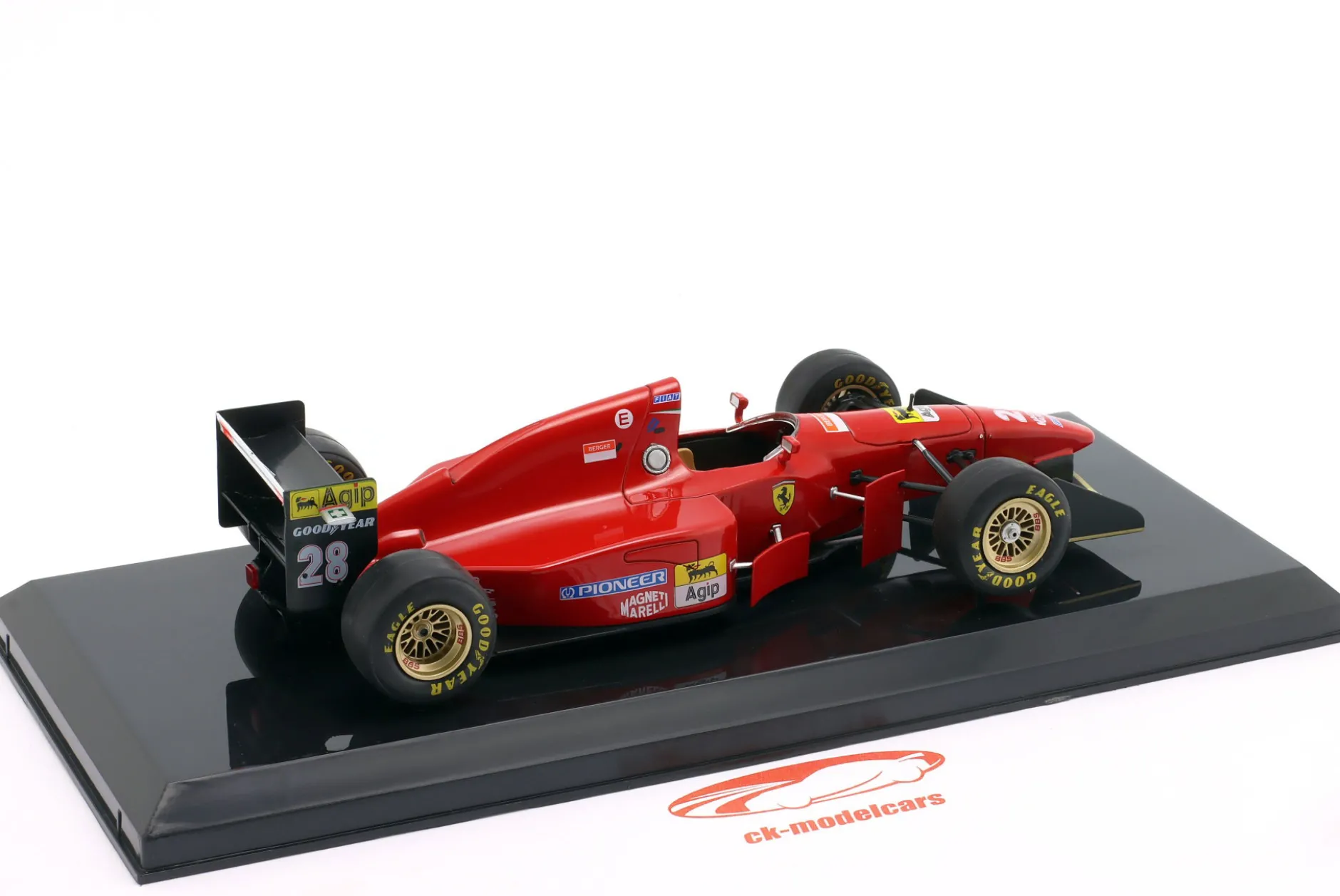 Gerhard Berger Ferrari 412T1/B #28 Formel 1 1994 1:24 Premium Collectibles