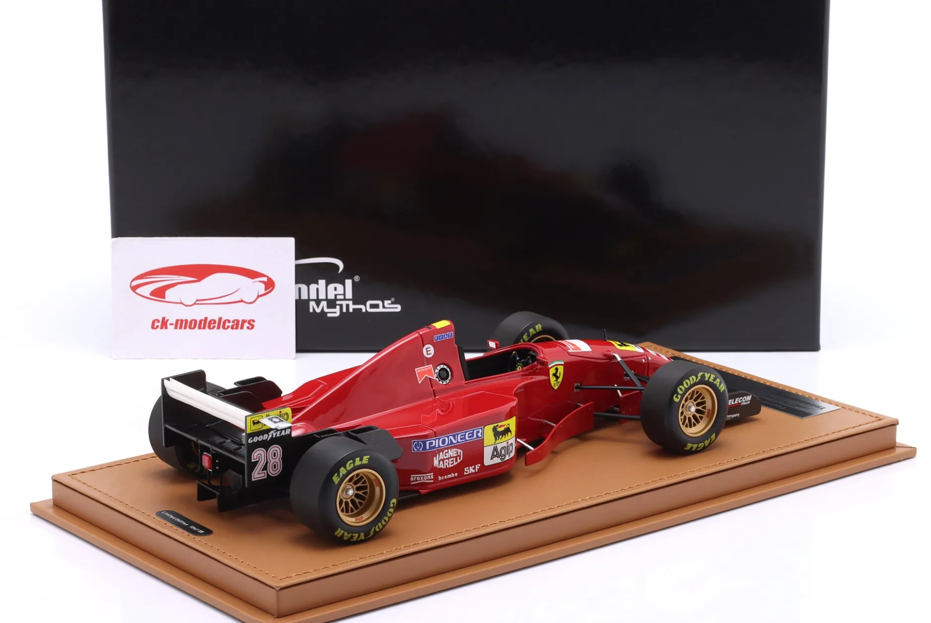 Gerhard Berger Ferrari 412T2 #28 3rd Monaco GP Formel 1 1995 1:18 Tecnomodel