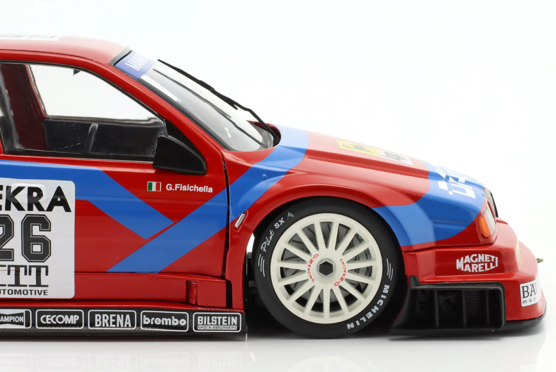 G. Fisichella Alfa Romeo 155 V6 TI #26 DTM / ITC 1995 Alfa Corse 2 1:18 WERK83