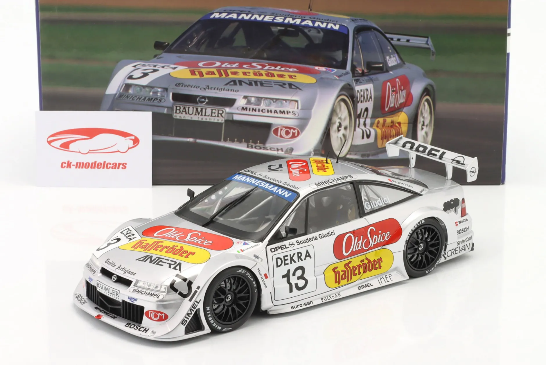 G. Guidici #13 Opel Calibra V6 4x4 DTM / ITC 1996 1:18 WERK83
