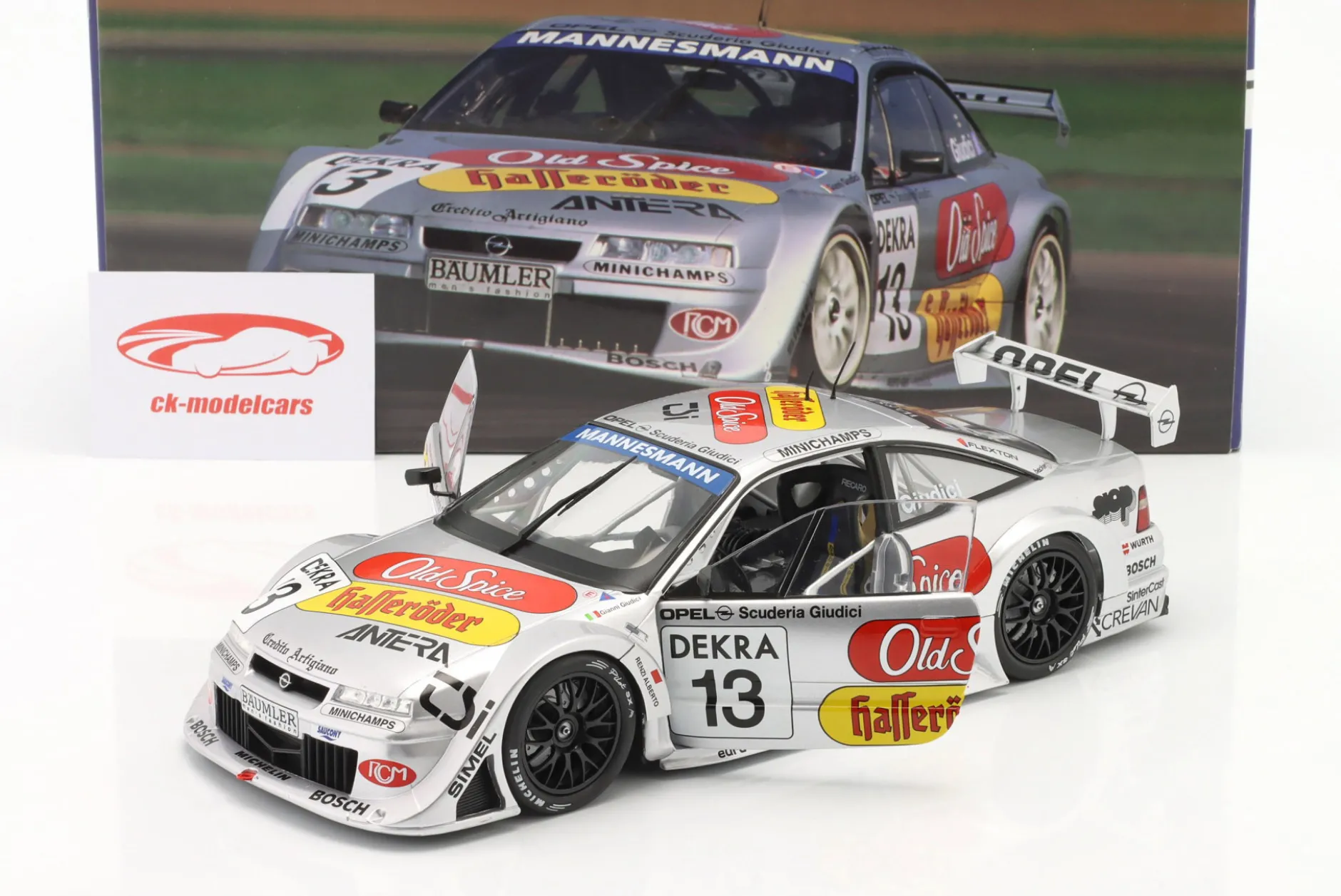 G. Guidici #13 Opel Calibra V6 4x4 DTM / ITC 1996 1:18 WERK83