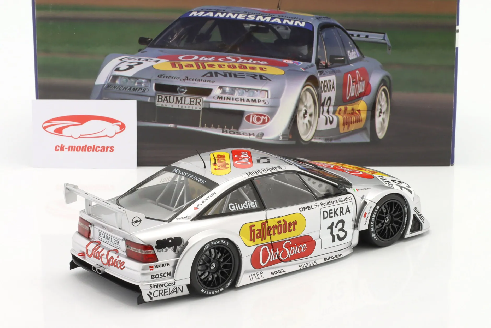 G. Guidici #13 Opel Calibra V6 4x4 DTM / ITC 1996 1:18 WERK83