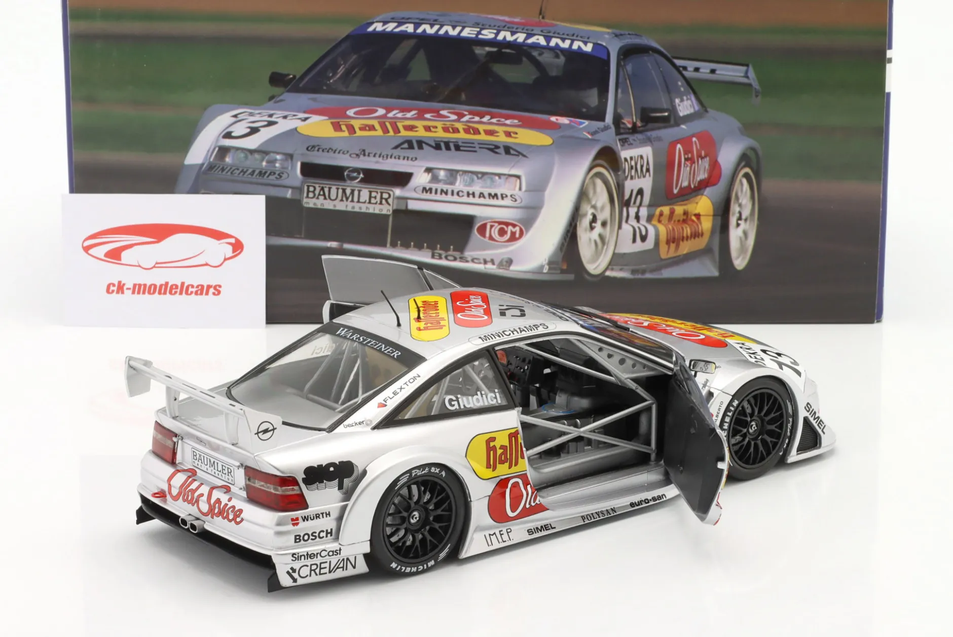 G. Guidici #13 Opel Calibra V6 4x4 DTM / ITC 1996 1:18 WERK83