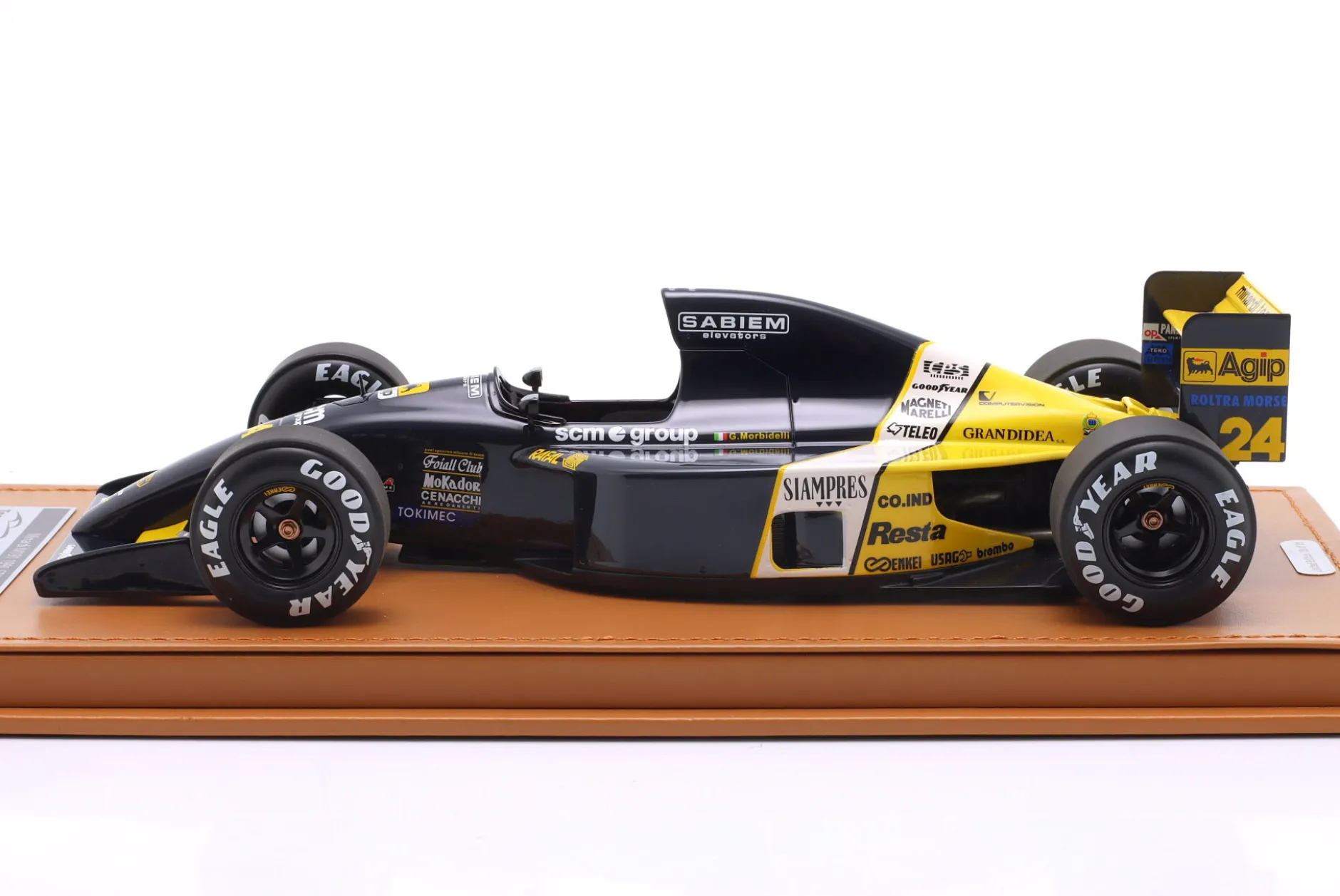Gianni Morbidelli Minardi M191 #24 Belgien GP Formel 1 1991 1:18 Tecnomodel