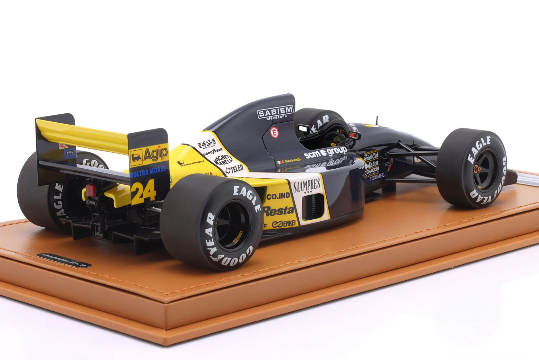 Gianni Morbidelli Minardi M191 #24 Belgien GP Formel 1 1991 1:18 Tecnomodel