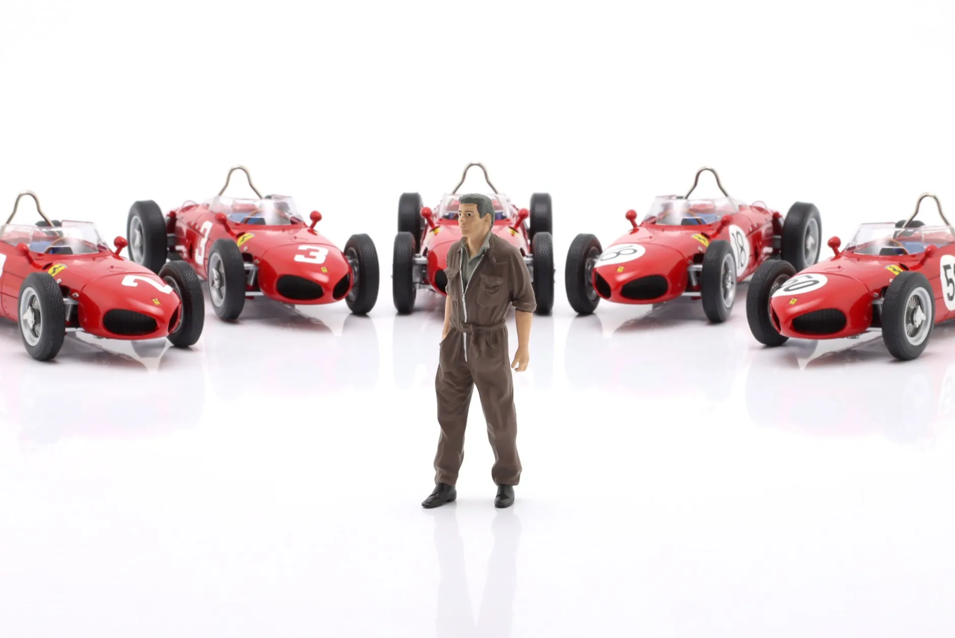 Giulio B. mit braunem Overall - Figur 1:18 Figurenmanufaktur