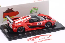 Glickenhaus SCG 004c #706 Sieger SPX 12th 24h Nürburgring 2022 Glickenhaus Racing 1:43 Spark