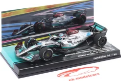 G. Russell Mercedes-AMG F1 W13 #63 3rd Frankreich GP Formel 1 2022 1:43 Minichamps