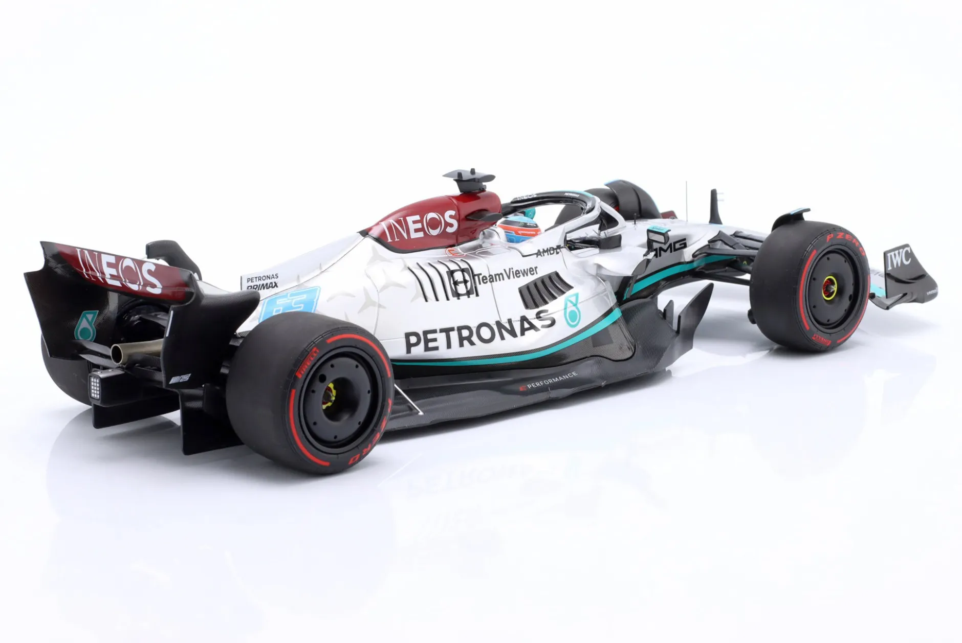 G. Russell Mercedes-AMG F1 W13 #63 1st F1 Win Brasilien GP Formel 1 2022 1:18 Minichamps