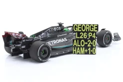 G. Russell Mercedes-AMG F1 W14 #63 7th Bahrain GP Formel 1 2023 1:18 Minichamps